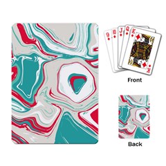 Vector Vivid Marble Pattern 4 Playing Cards Single Design (rectangle) by goljakoff