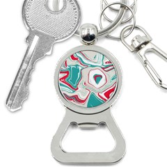 Vector Vivid Marble Pattern 4 Bottle Opener Key Chain by goljakoff