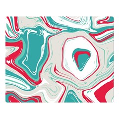 Vector Vivid Marble Pattern 4 Double Sided Flano Blanket (large)  by goljakoff