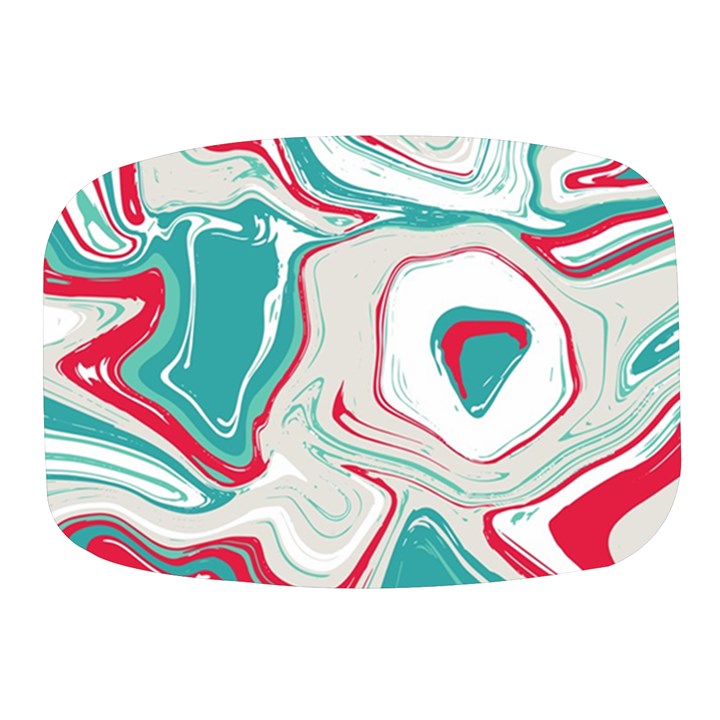 Vector Vivid Marble Pattern 4 Mini Square Pill Box