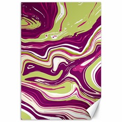 Vector Vivid Marble Pattern 5 Canvas 12  X 18  by goljakoff