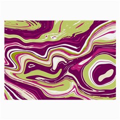 Vector Vivid Marble Pattern 5 Large Glasses Cloth (2 Sides) by goljakoff