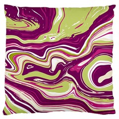 Vector Vivid Marble Pattern 5 Large Flano Cushion Case (one Side) by goljakoff