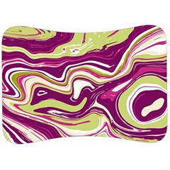 Vector Vivid Marble Pattern 5 Velour Seat Head Rest Cushion by goljakoff