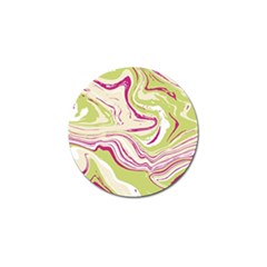 Green Vivid Marble Pattern 6 Golf Ball Marker (10 Pack) by goljakoff