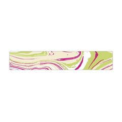 Green Vivid Marble Pattern 6 Flano Scarf (mini) by goljakoff