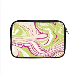 Green Vivid Marble Pattern 6 Apple Macbook Pro 15  Zipper Case by goljakoff