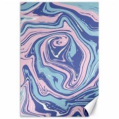 Vector Vivid Marble Pattern 10 Canvas 12  X 18  by goljakoff