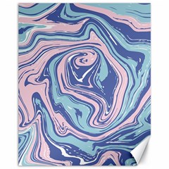 Vector Vivid Marble Pattern 10 Canvas 11  X 14  by goljakoff