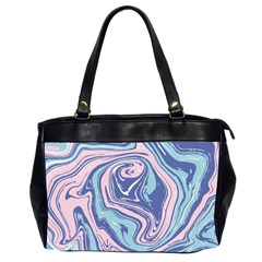 Vector Vivid Marble Pattern 10 Oversize Office Handbag (2 Sides) by goljakoff