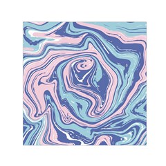 Vector Vivid Marble Pattern 10 Small Satin Scarf (square) by goljakoff