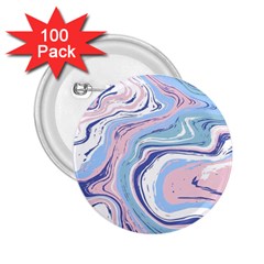 Vector Vivid Marble Pattern 11 2 25  Buttons (100 Pack)  by goljakoff