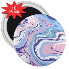 Vector Vivid Marble Pattern 11 3  Magnets (10 Pack)  by goljakoff