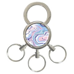 Vector Vivid Marble Pattern 11 3-ring Key Chain by goljakoff