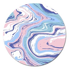 Vector Vivid Marble Pattern 11 Magnet 5  (round) by goljakoff