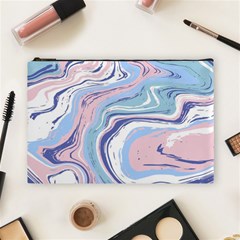 Vector Vivid Marble Pattern 11 Cosmetic Bag (large) by goljakoff