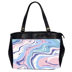 Vector Vivid Marble Pattern 11 Oversize Office Handbag (2 Sides) by goljakoff