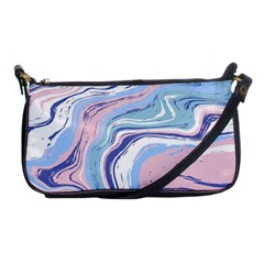 Vector Vivid Marble Pattern 11 Shoulder Clutch Bag by goljakoff