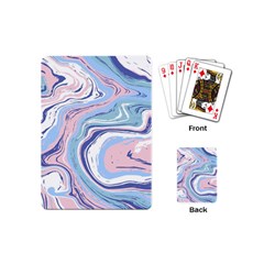 Vector Vivid Marble Pattern 11 Playing Cards Single Design (mini) by goljakoff