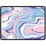 Vector Vivid Marble Pattern 11 Double Sided Fleece Blanket (Large)  80 x60  Blanket Front