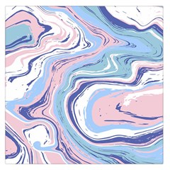 Vector Vivid Marble Pattern 11 Large Satin Scarf (square) by goljakoff