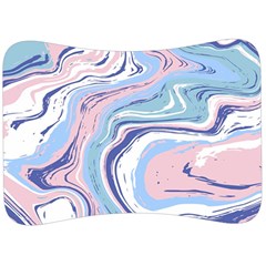 Vector Vivid Marble Pattern 11 Velour Seat Head Rest Cushion by goljakoff