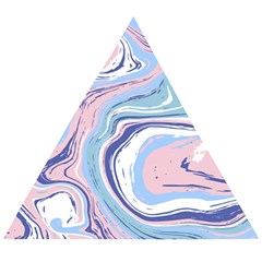 Vector Vivid Marble Pattern 11 Wooden Puzzle Triangle by goljakoff