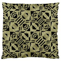 Linear Geometric Print Pattern Mosaic 2 Standard Flano Cushion Case (two Sides) by dflcprintsclothing