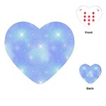 Heavenly Flowers Playing Cards Single Design (Heart) Front