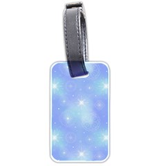 Heavenly Flowers Luggage Tag (two Sides) by SychEva