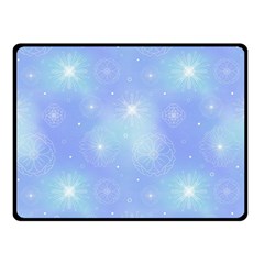 Heavenly Flowers Double Sided Fleece Blanket (small)  by SychEva