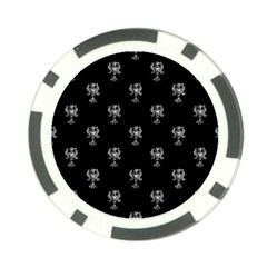 Ancient Greek Artwork Motif Pattern Poker Chip Card Guard by dflcprintsclothing