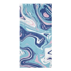 Blue Vivid Marble Pattern Shower Curtain 36  X 72  (stall)  by goljakoff