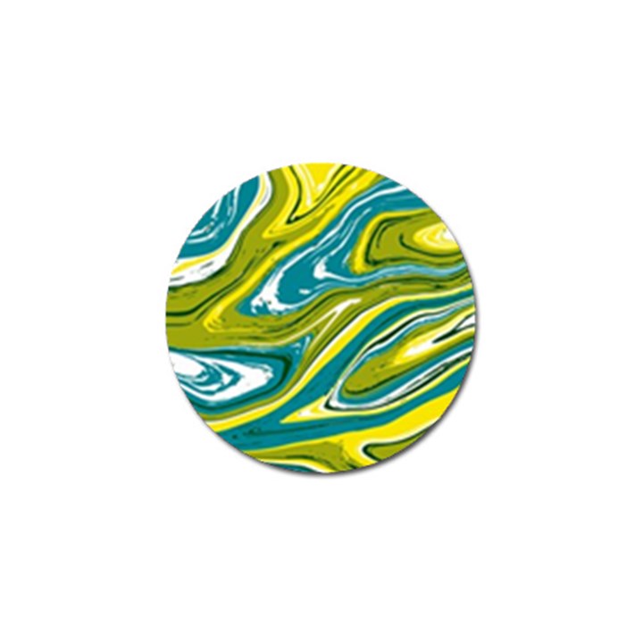 Green Vivid Marble Pattern Golf Ball Marker (10 pack)