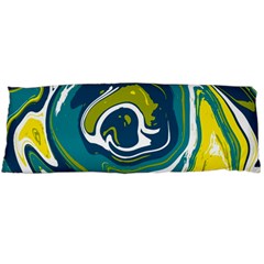 Green Vivid Marble Pattern 14 Body Pillow Case (dakimakura) by goljakoff