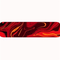 Red Vivid Marble Pattern 15 Large Bar Mats by goljakoff