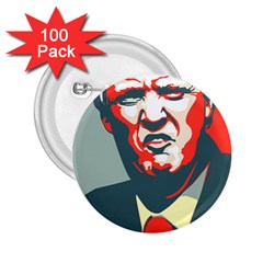 Trump Nope 2 25  Buttons (100 Pack)  by goljakoff