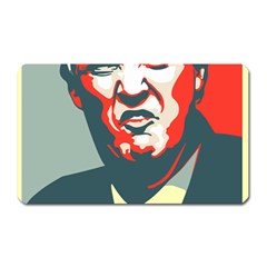 Trump Nope Magnet (rectangular) by goljakoff