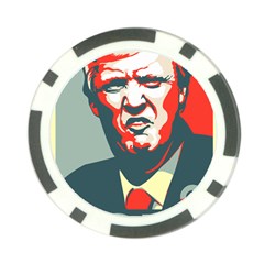 Trump Nope Poker Chip Card Guard by goljakoff