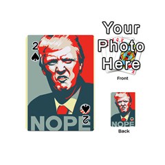 Trump Nope Playing Cards 54 Designs (mini) by goljakoff