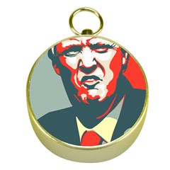 Trump Nope Gold Compasses by goljakoff