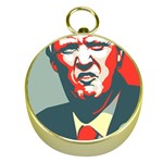 Trump NOPE Gold Compasses Front