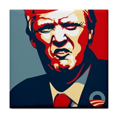 Trump2 Tile Coaster by goljakoff