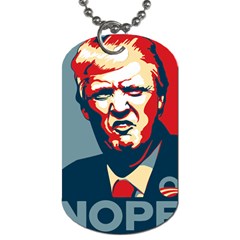 Trump2 Dog Tag (one Side) by goljakoff