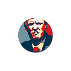 Trump2 Golf Ball Marker by goljakoff