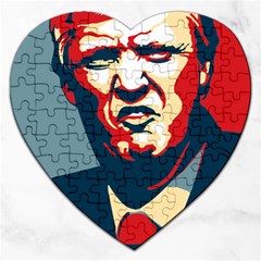 Trump2 Jigsaw Puzzle (heart) by goljakoff