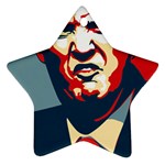 Trump2 Star Ornament (Two Sides) Back