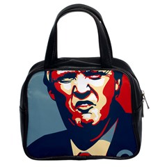 Trump2 Classic Handbag (two Sides) by goljakoff