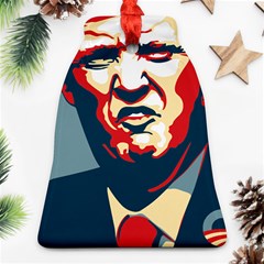 Trump2 Bell Ornament (two Sides) by goljakoff