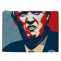 Trump2 Cosmetic Bag (xxl) by goljakoff